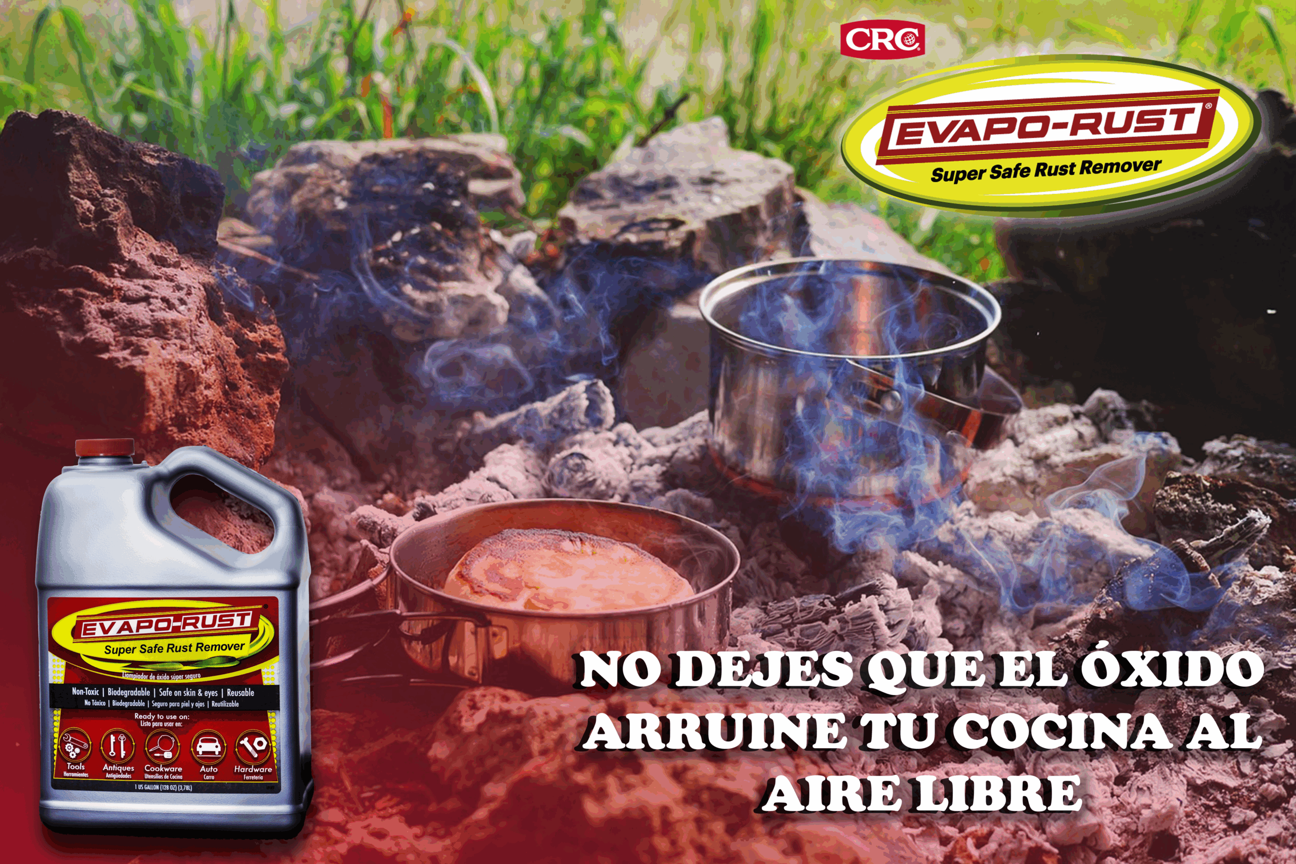 ¡Elimina el óxido de tus recipientes de hierro y… a cocinar!