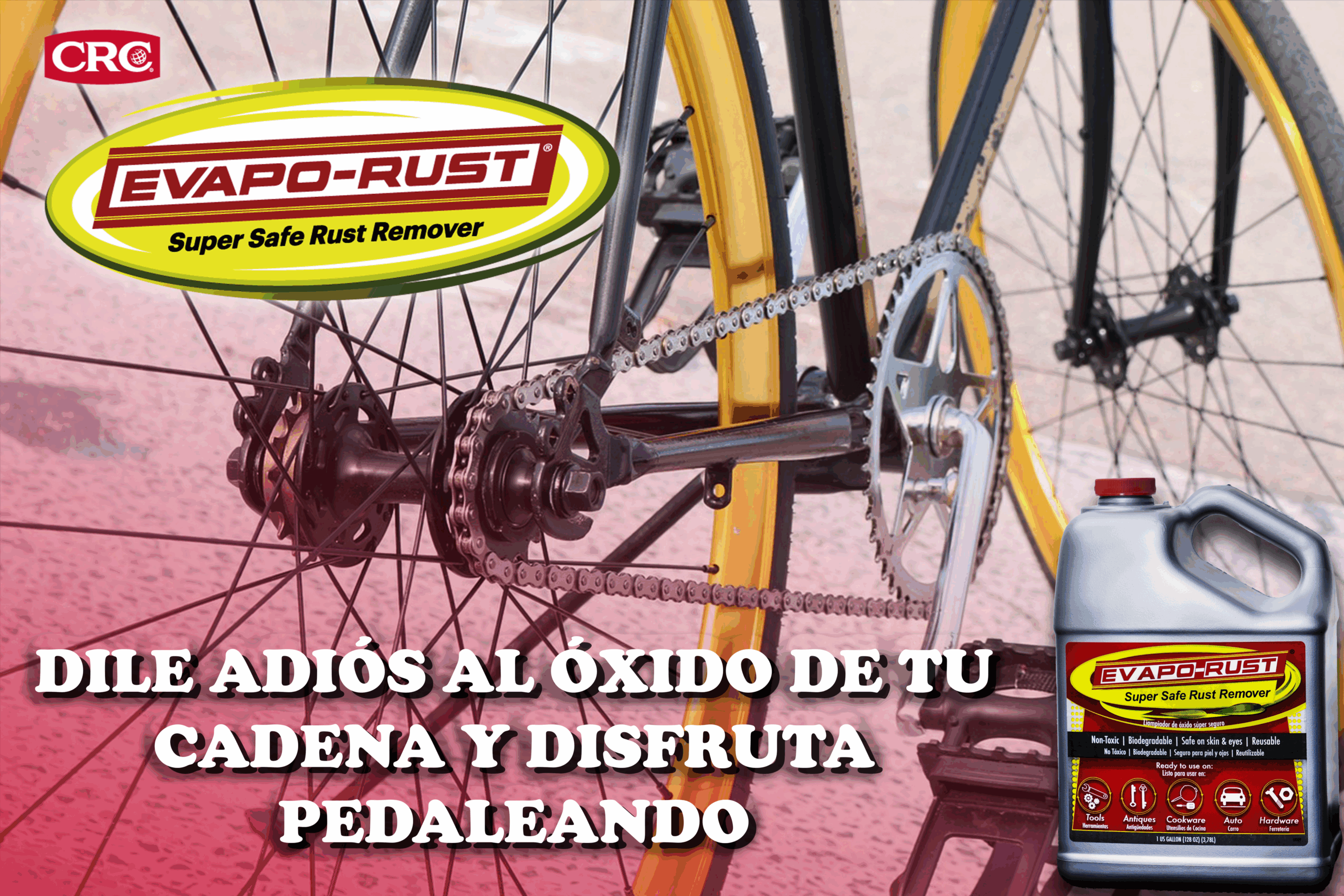 Cómo eliminar el óxido de la cadena de la bicicleta; en 3 simples pasos