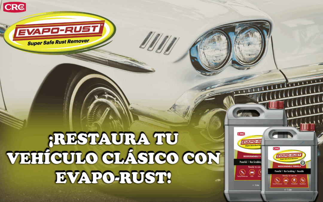 eliminar el óxido de vehículos clásicos
