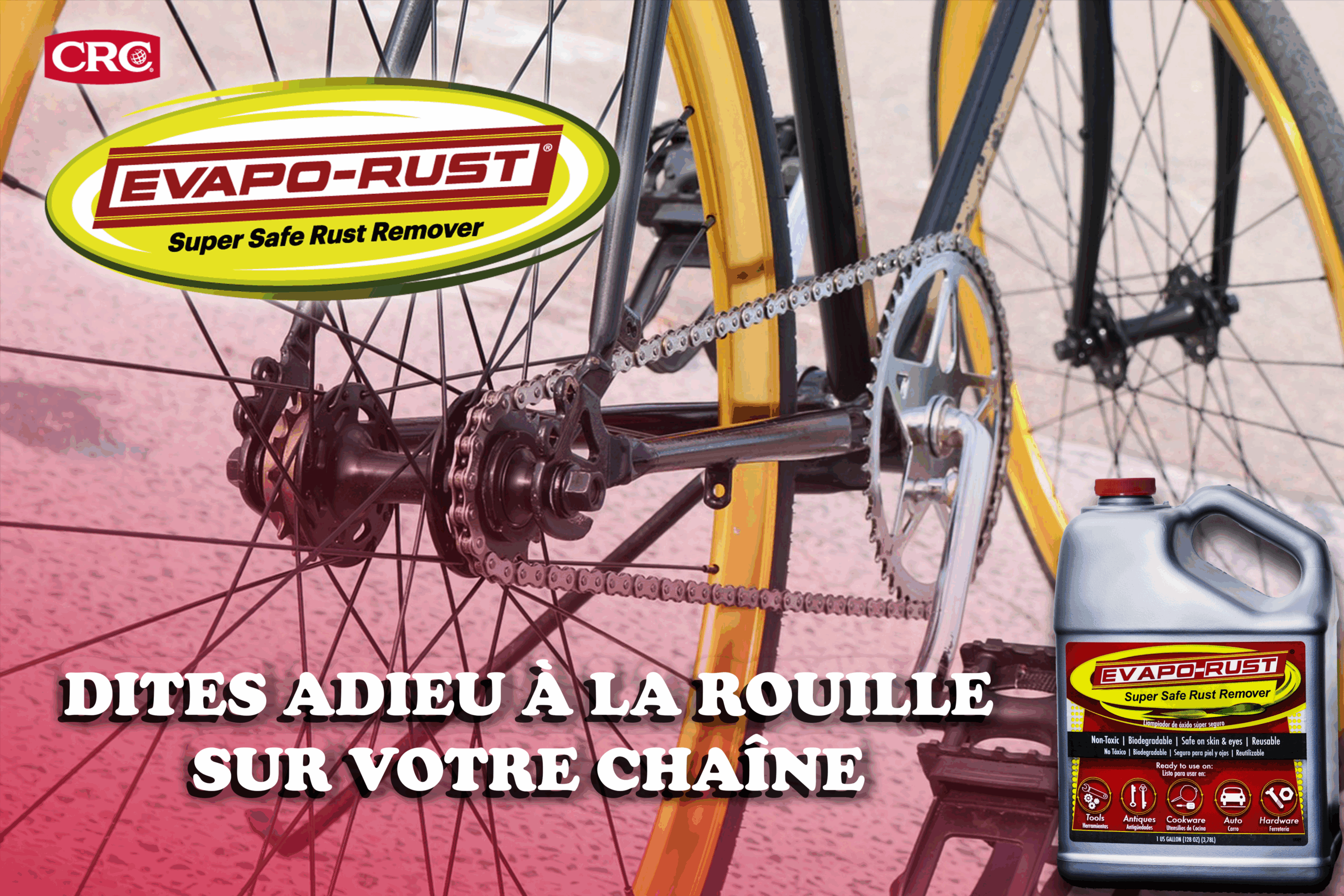 Comment enlever la rouille de la chaîne de vélo – 3 étapes faciles