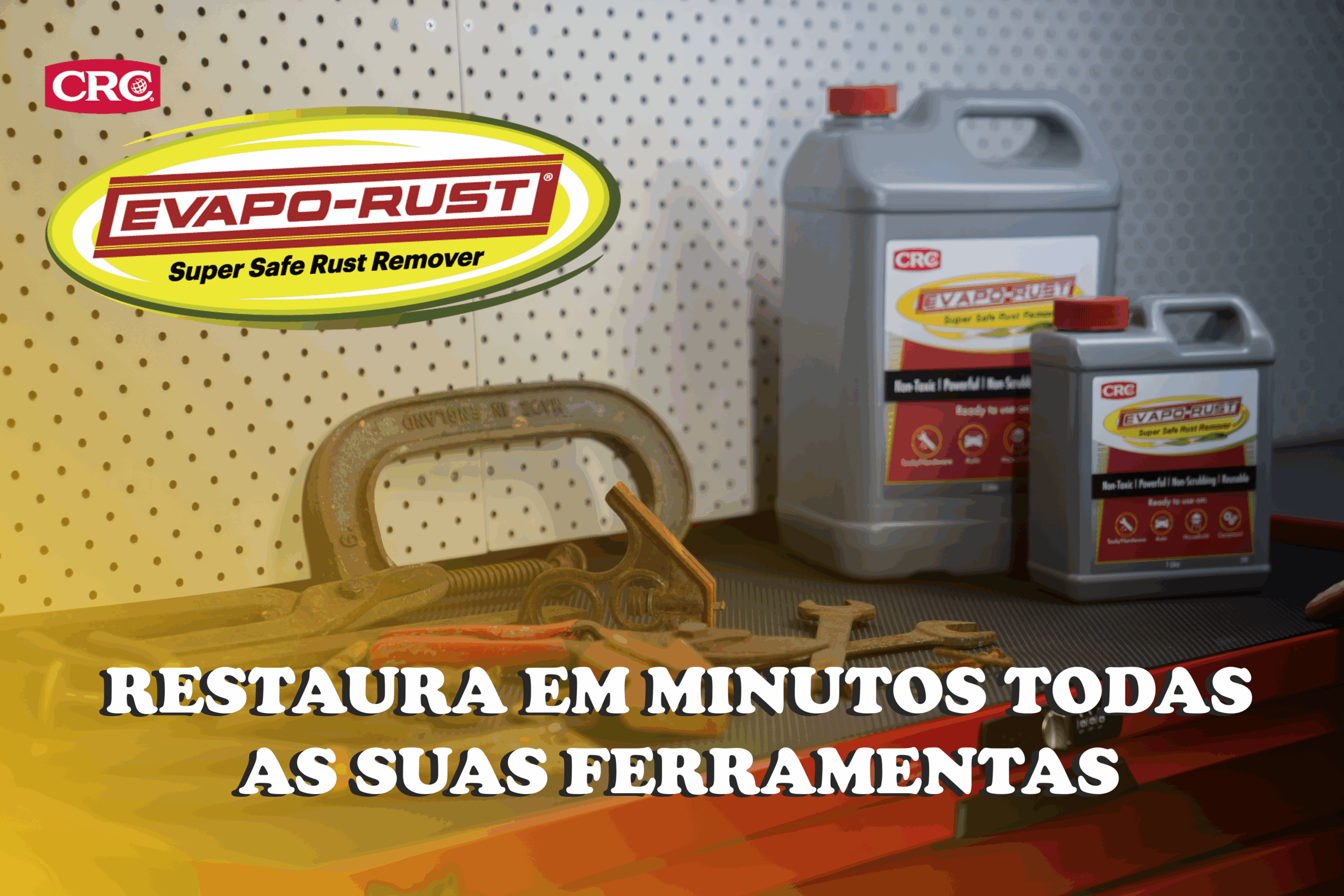 Como restaurar as suas ferramentas enferrujadas em minutos com Evapo-Rust