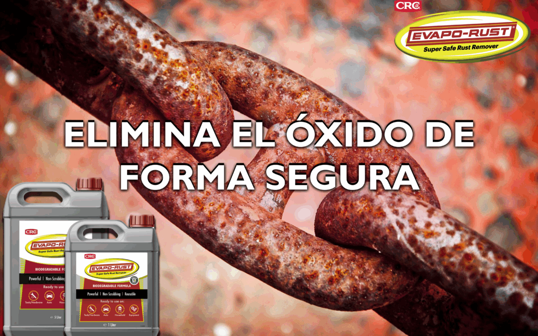 cómo quitar óxido sin dañar el metal