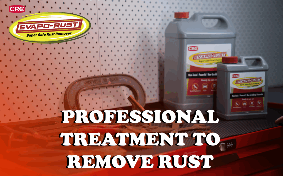professional treatment to remove rust
