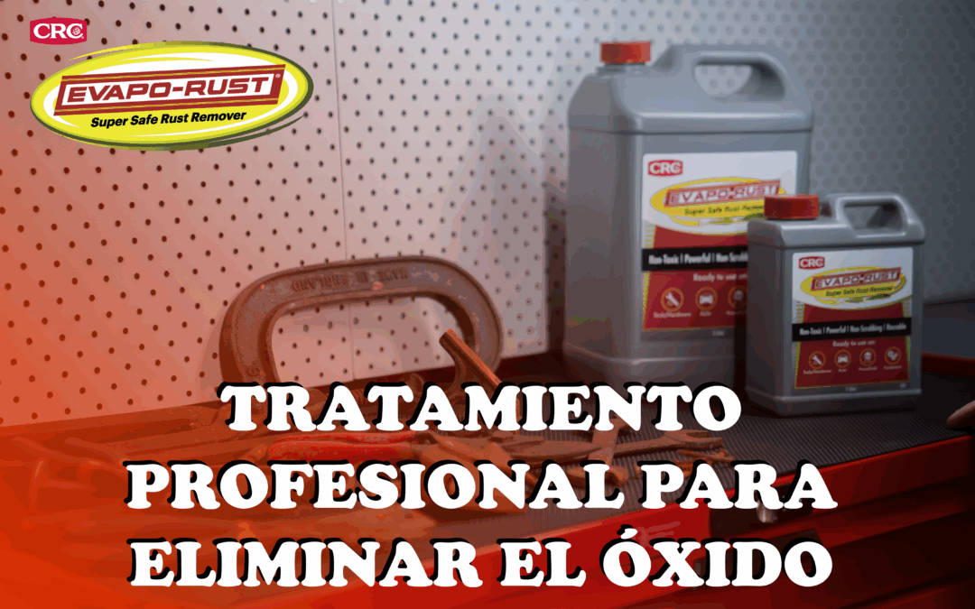 tratamiento profesional para eliminar óxido