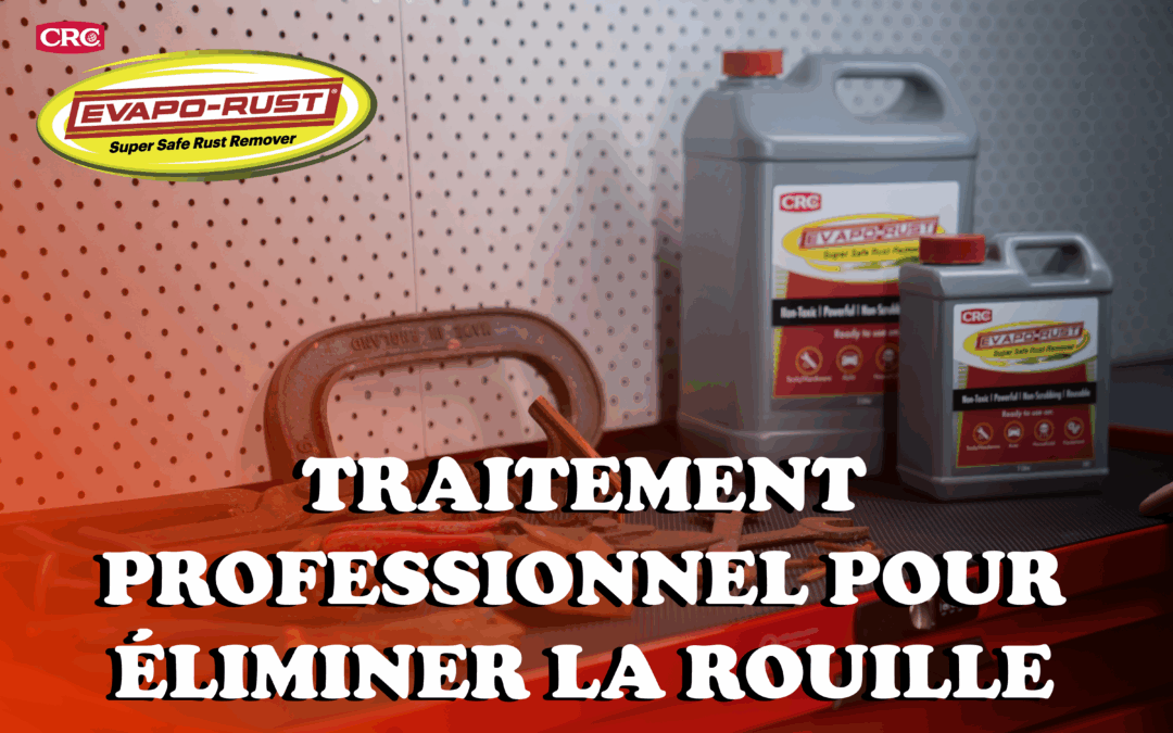 TRAITEMENT PROFESSIONNEL POUR ÉLIMINER LA ROUILLE