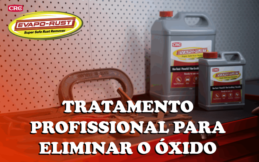 tratamento profissional para remover ferrugem